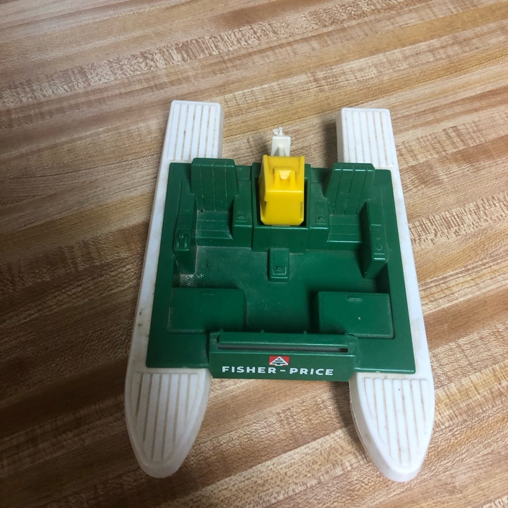 Fisher-Price Green and White Adventure Boat
